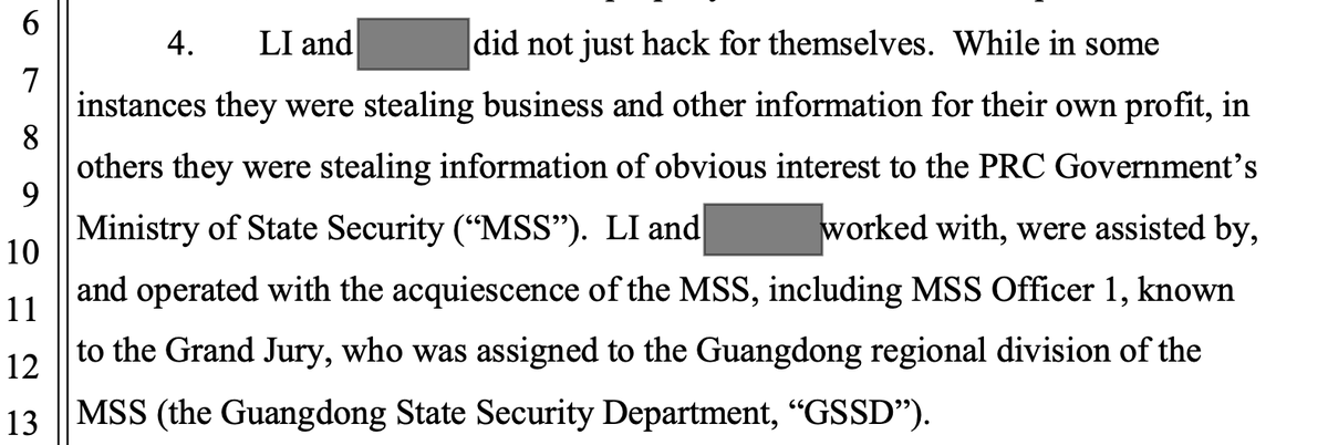 It ain't often that you see criminal indictment that directly mentions intelligence officers and the intel service they work for.  #HINT  #NICEOPSECROFLMAO