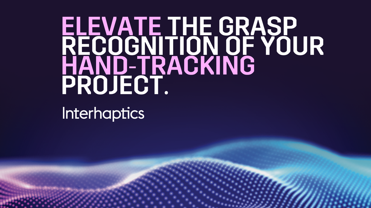 WYVRN_official's tweet photo. 🟣 #WEEKLYFACT [20] by Interhaptics
Visit our website: https://t.co/hhqkkxpNZ6
Download the new demo: https://t.co/JC429fRVzC
#VR #AR #Handtracking #Unity3d #Virtualreality #haptics https://t.co/RPzsX5SNDl