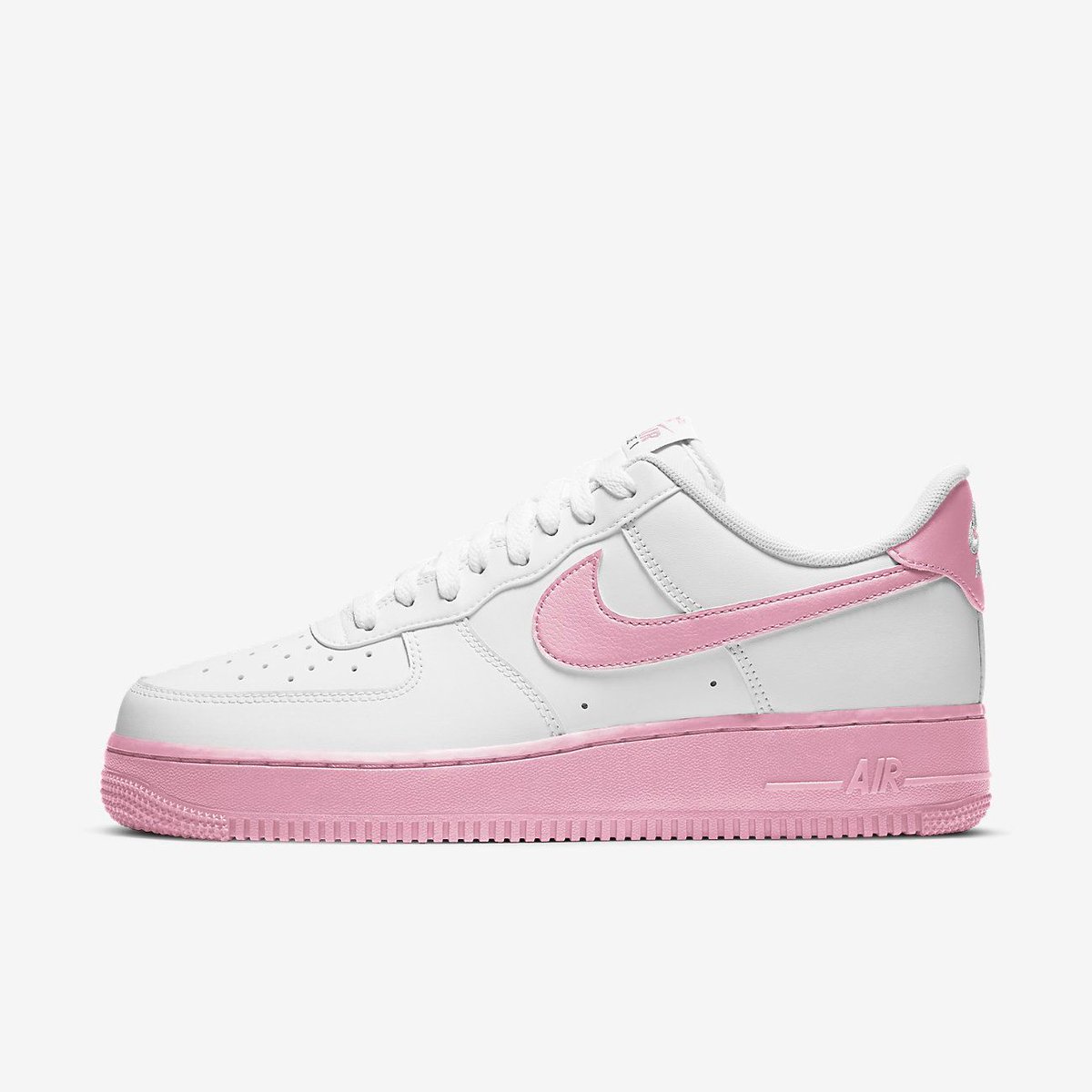 finish line pink air force 1