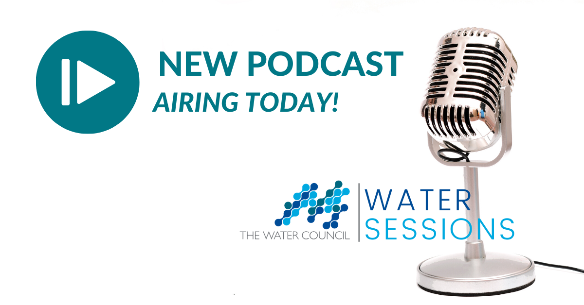 TheWaterCouncil's tweet photo. Today! Episode 1 of our new #podcast #WaterSessions features guest host @cfishman and Sewerage & Water Board of New Orleans' Ghassan Korban, plus a day in the life of a #water dispatcher at the Imperial Irrigation District during COVID-19. https://t.co/T4INVqyQH7 https://t.co/ZgtKtOXDVB