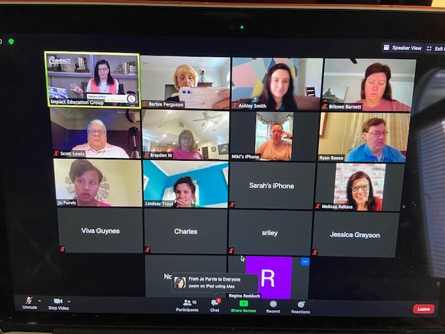 MSProfEd's tweet image. Excited group of participants in today’s “Essential Tools for the Remote Toolbox” training facilitated by @MelissaCAdkins. Great opportunity to learn about web-based tools to create meaningful remote learning experiences for students in remote situations. @ImpactEdGroup (2/2)