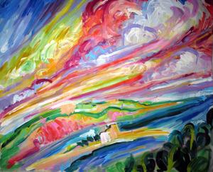 ChristineX180's tweet image. A lovely painting by Olaug Vethal, showing the beautiful skies upon us these days. 

Info: ow.ly/dliC30qZNkk

#Malta #Maltaart #Maltapainting #artMalta #OlaugVethal #celestial #colourfulskies #colourfulpainting