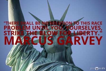 BornHustler77's tweet photo. There shall be no solution to this race problem until you, yourselves, strike the blow for liberty."

Marcus Garvey

BlackPrint Project Quote of the Day https://t.co/iVIPoGQmqD https://t.co/diOfGi3Flw