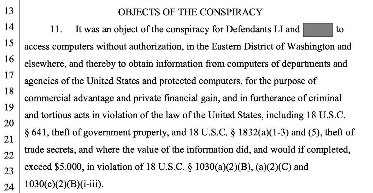 See, this is the problem with nation-states working with basically Mob contractors - espionage can't be charged to individual citizens, but individual crimes can.And then your nation-state officers become co-conspirators. WHOOPS! 