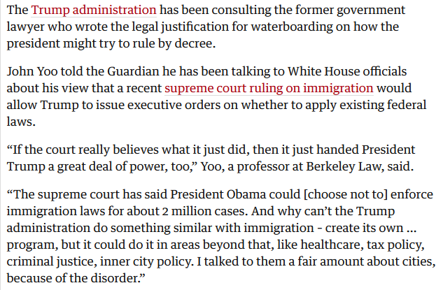 "by doing what they did... their decision on DACA... Allows me to do things on immigration on healthcare on other things that we've never done before... and you're going to find it to be a very exciting two weeks"