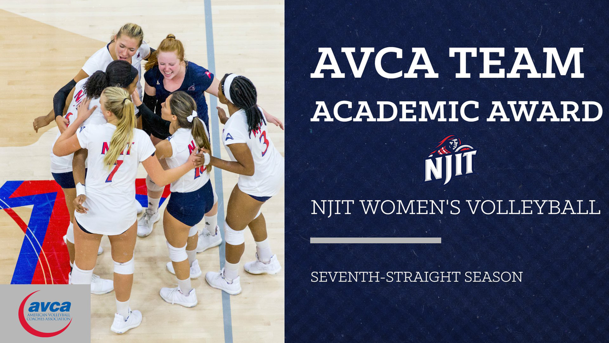 njitwvb's tweet photo. 7⃣ IN A ROW ‼️

We've received our seventh-straight @AVCAVolleyball Team Academic Award!

🗞️: https://t.co/rJ6K1dvBgg

#RollTech⚔️ https://t.co/J3RaFd4tWr