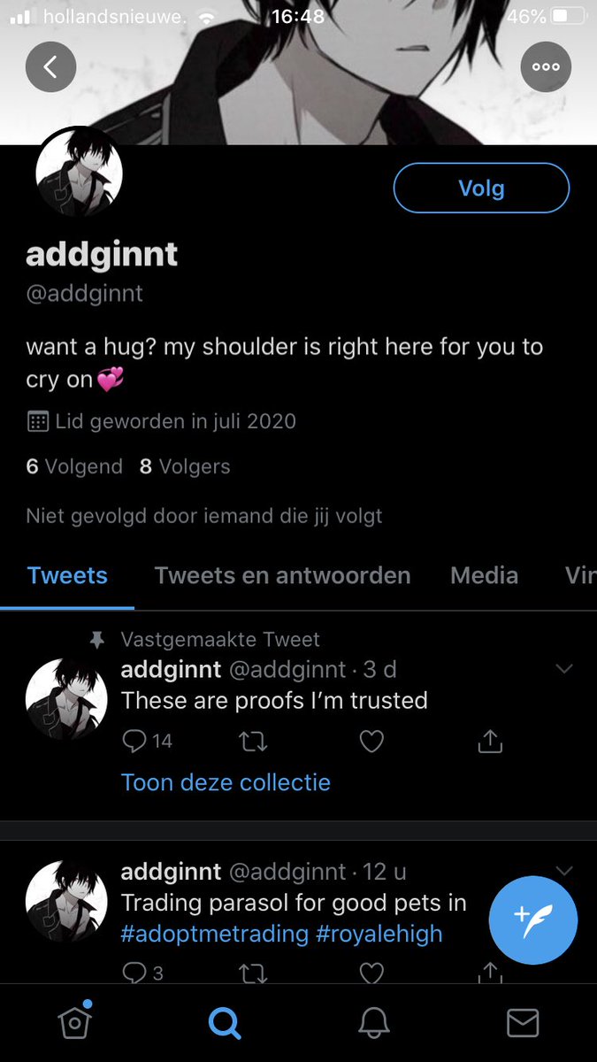 iiash_angxl's tweet photo. @addginnt scammed someone! He would give her a parasol in royale high for adopt me pets! Please block him and retweet to spread awareness!💞 
Cr: @Kpopstans_123 😎😎😂
#adoptmetrading #adoptmetrades #adoptmetrade #adoptmegiveaway #adoptmegiveaways https://t.co/Op3ttHOwFb