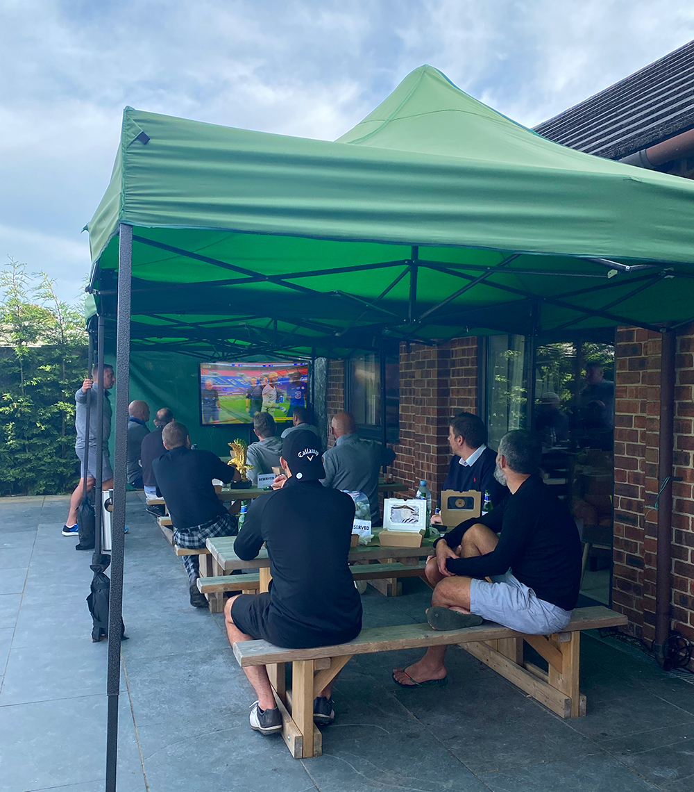 martonmeadows's tweet photo. It’s great to see all our golfers on the course as lockdown lifts. We’re still adhering to social distancing but that doesn’t stop you getting in a round or two &amp; enjoying our facilities from 8am to 8pm, which now includes Live Sport on Big Screen TV. #martonmeadows #Golf4All😃⛳️ https://t.co/tFTJ03CnSf