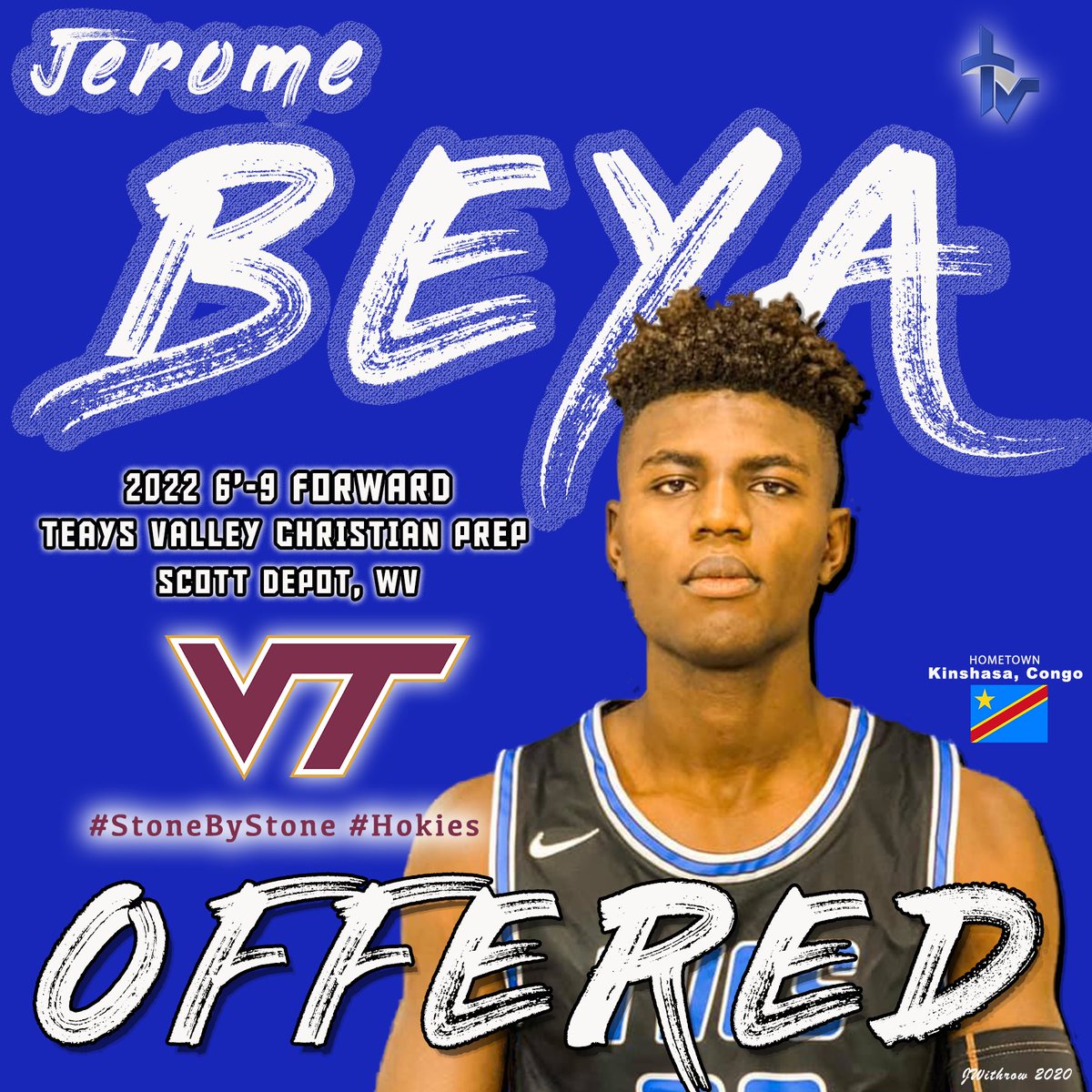 TVCSHoops's tweet photo. 2022 @JeromeBeya has been offered by Virginia Tech. #BIGGERTHANme @HokiesMBB #Hokies ๐ฆ #ACC https://t.co/akp4Ip5YEv
