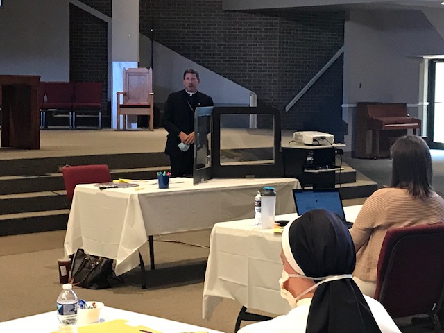Superintendent, Rebecca Hammel, invites Bishop Spalding to speak to Catholic School Principals.  We are working hard and getting ready to teach and support our children. We are ready for our students to return to campus! #NowMoreThanEver <a href="/bpspalding/">Bishop Spalding</a> <a href="/dio_nash/">Diocese of Nashville</a>
