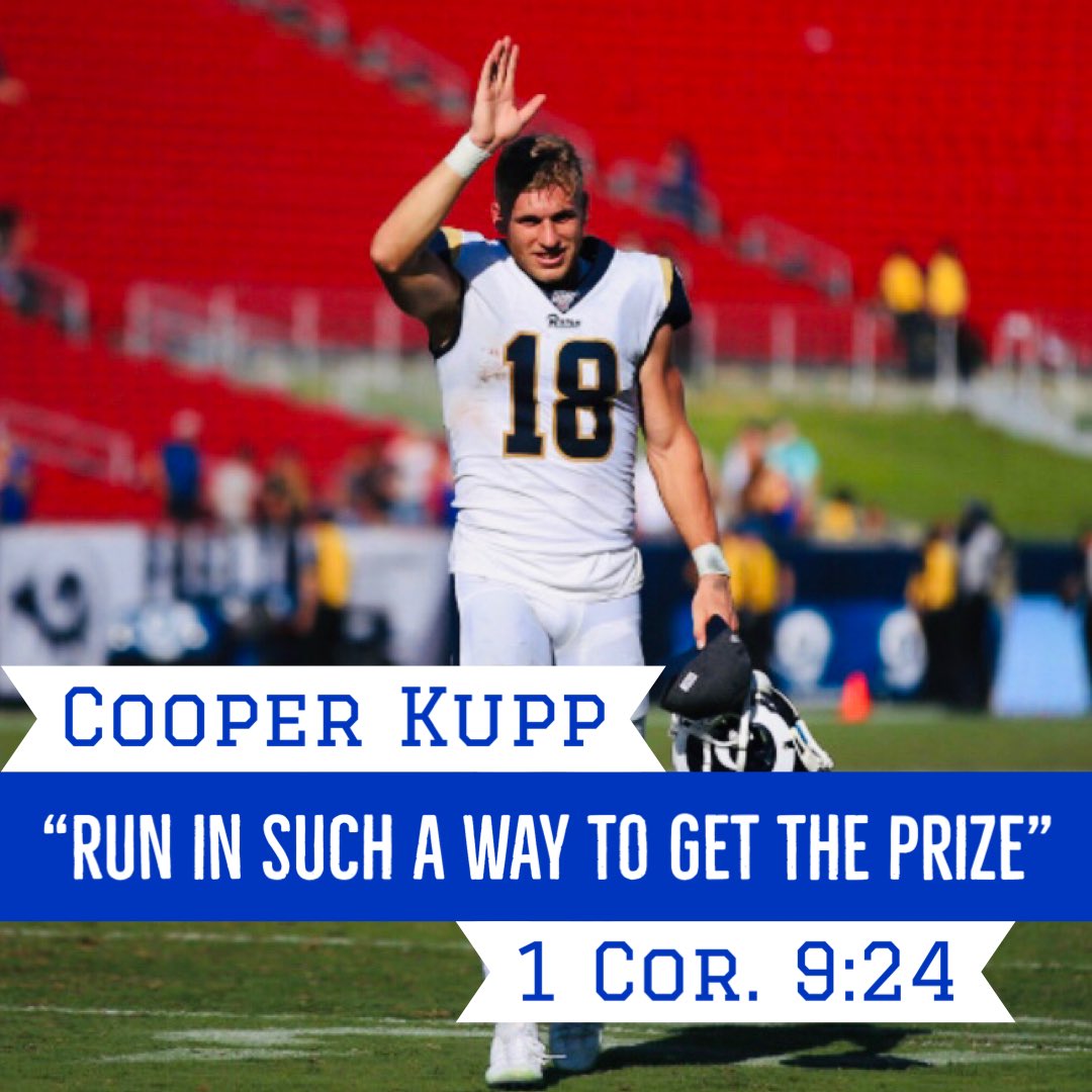 HisHuddle's tweet photo. Check out my story on @RamsNFL wide receiver @CooperKupp: https://t.co/dq1Lt6OGAF It was a true pleasure to hear from him about trusting God through the highs and lows and hope his story inspires you too!

#hishuddle #audienceof1 #ao1 #christianathletes #cooperkupp #rams https://t.co/uEcptnnIlD