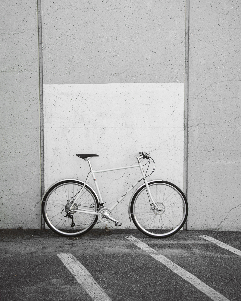 Keeping it simple &amp; clean today ⚪️ Minimalist shot by the awesome 📷: <a href="/anthonykerrigan/">Anthony Kerrigan</a> #publicbikes