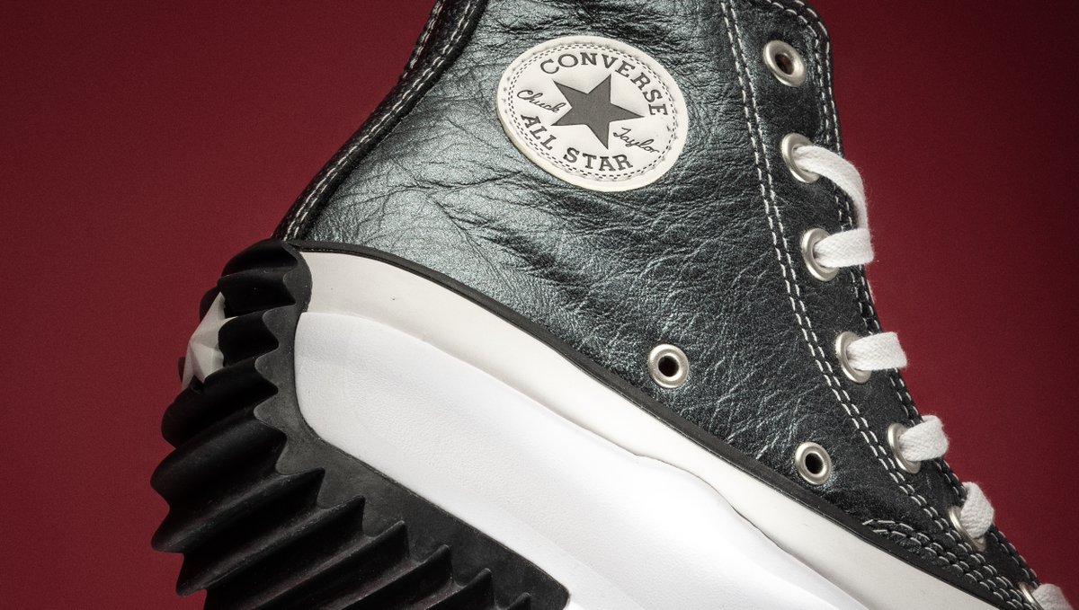 converse leather run star hike