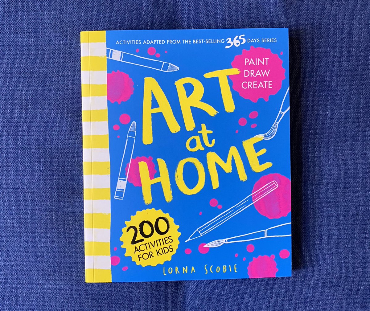 My brand new activity book for children is out today.... Art at Home! #ArtAtHome smarturl.it/ArtatHome