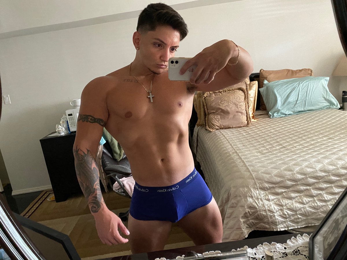 I’m your muscle god baby. 