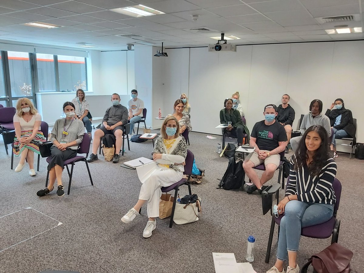 RachDalton1's tweet photo. A big  welcome to our newest Therapies recruits on their Accelerated Preceptorship Programme!Thank you for choosing @NHSBartsHealth to start your career! It was lovely to meet you all &amp; enjoy your time with us as part of the #BartsAHPs family! @MichHumphrey  @haliti_shpresa https://t.co/IUpvpuH6Pd