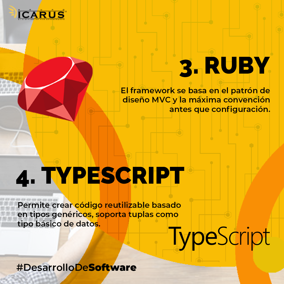 grupoicarus's tweet photo. ❤️Un solo sentimiento, muchos lenguajes para expresarlo...¿Ustedes de qué team son? 🤔 ¡Coméntanos!

#YoSoyIcarus #DesarolloDeSoftware
Conoce nuestros servicios, visita https://t.co/hEdItawHO3 💻 https://t.co/Sfn6T1PdlW