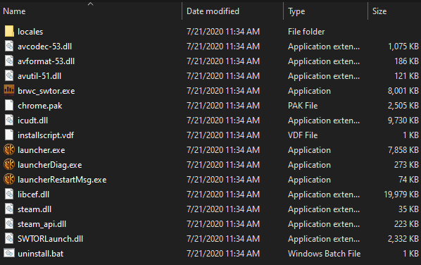 Rick On Twitter Answering My Own Question Completely Pointless To Download Swtor Through Steam Still Have To Use Their Very Bad Patcher To Download The Game Won T Download Through Steam S Servers Gigantic