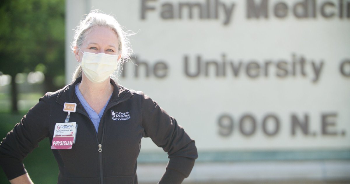 OU Medicine is proud to have been the first hospital in Oklahoma City to institute universal masking. This means every individual is asked to wear a mask when on our campus. OUMedicine.com/MaskUp #MaskUpOkla