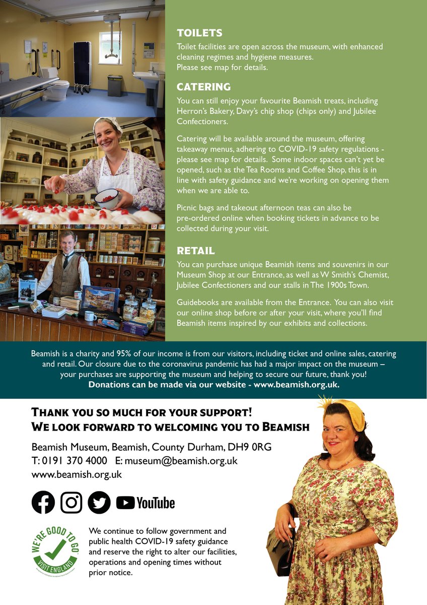 Beamish Museum on Twitter "Thank you to everyone who has booked