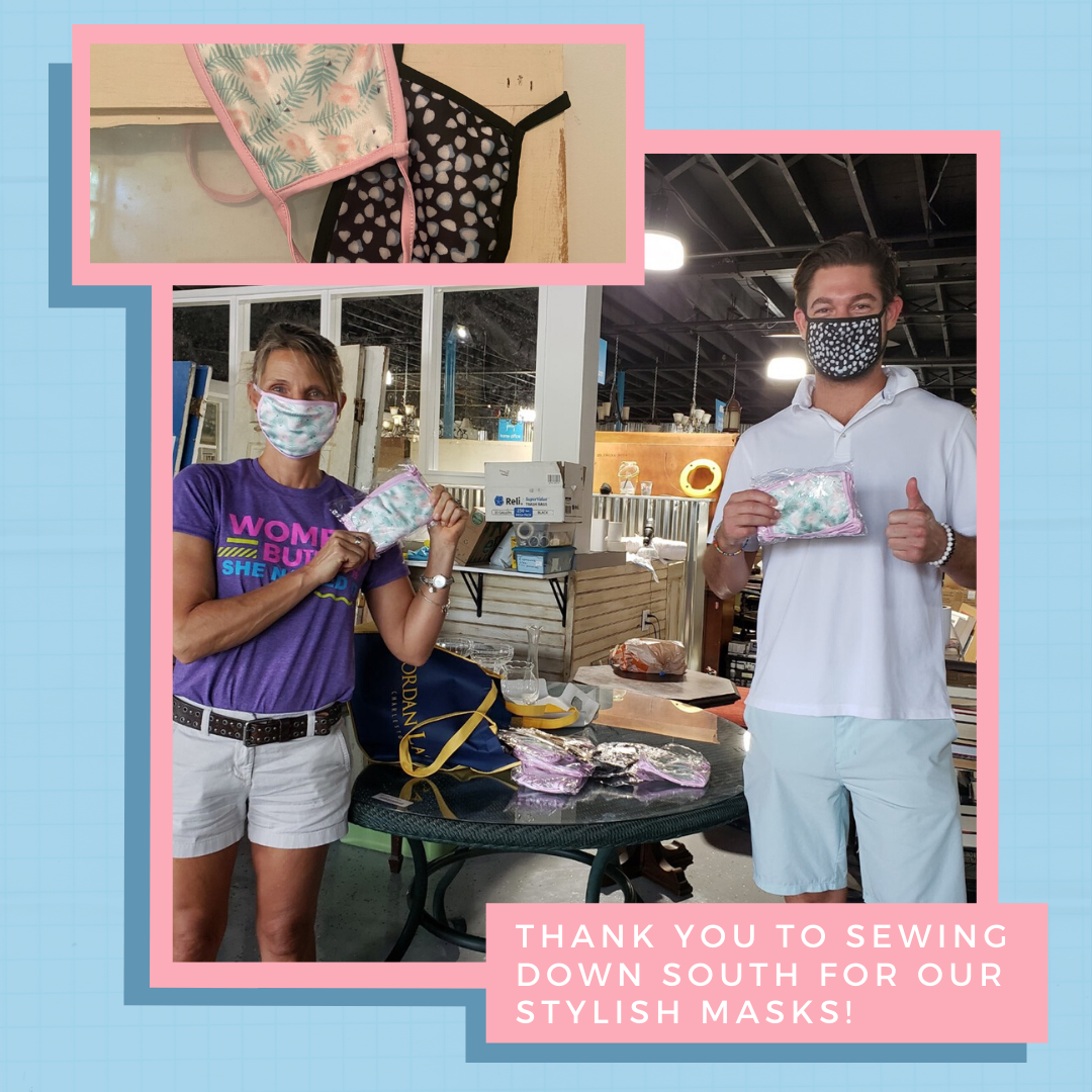 ChasHabitat's tweet photo. Thanks to our friend @C_Conover and Sewing Down South for donating the cutest masks for our staff, homeowners and volunteers!
#chashabitat #maskup #sewsquad #staysafeprotectyourface https://t.co/B3oE1VbCit