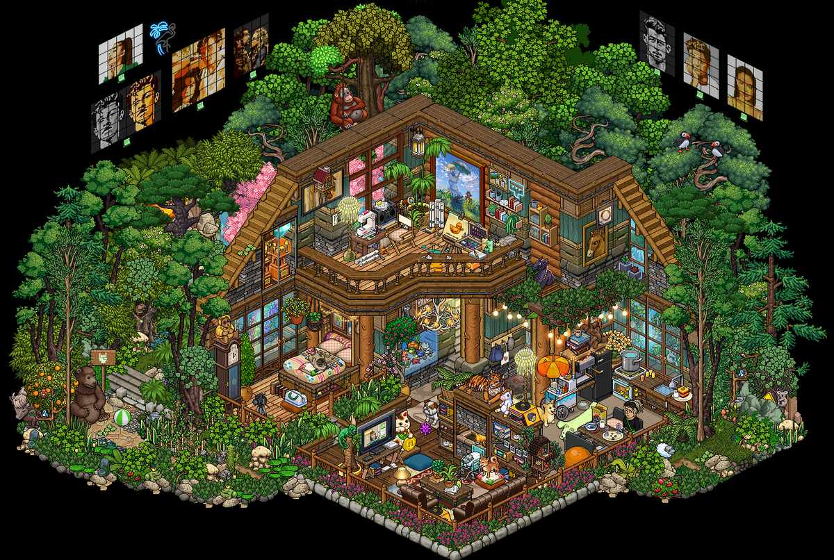 laufromesc's tweet photo. Voici sûrement l'une des dernières constructions que je posterai sur ce compte, celle que j'aime le plus, celle que j'ai préférée réaliser, avec tous mes mobis favoris et toujours ma petite touche personnelle! #BuildHabbo
@HabboFR @Habbo
https://t.co/ef5V8k86Lh https://t.co/GcTH2bOV9x