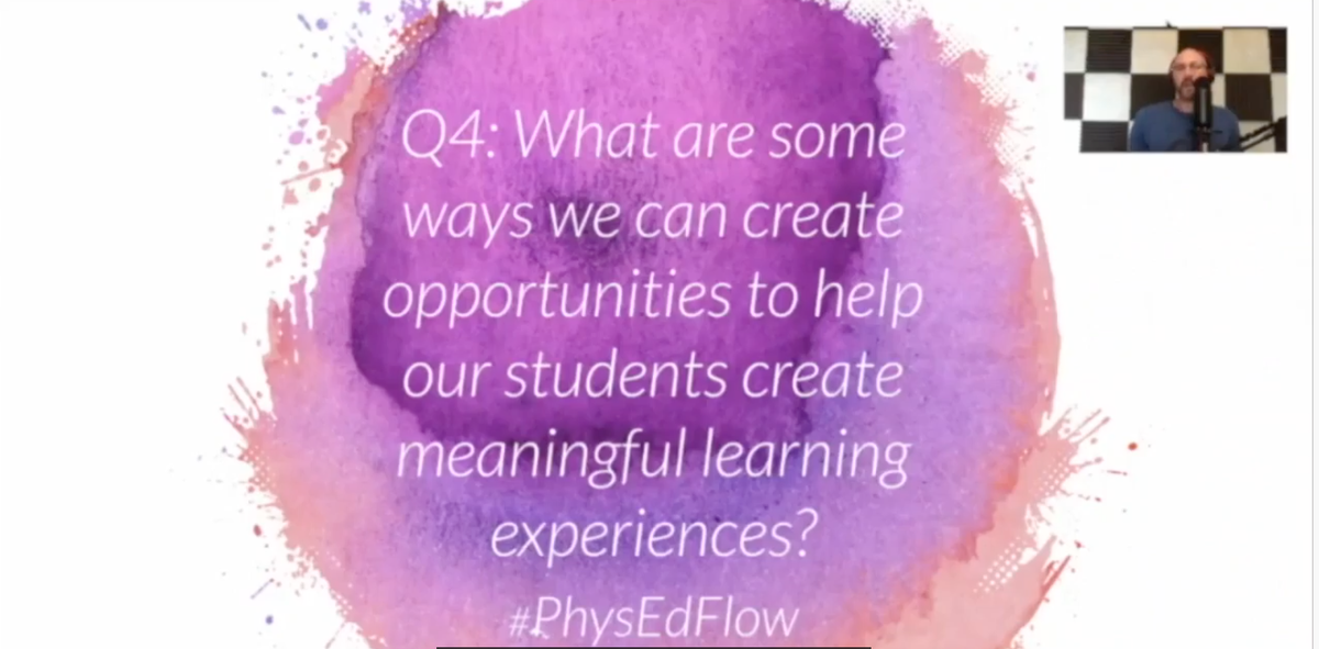 smsandino's tweet photo. A4 Giving ss the opportunity to voice what they would like to learn (survey at the beginning of the year), choice, relevancy (ss should be able to relate/see themselves), challenge (everyone has different skill sets), explore (facilitate) #PhysEdFlow #EPEW2020 https://t.co/clgBm3p83t