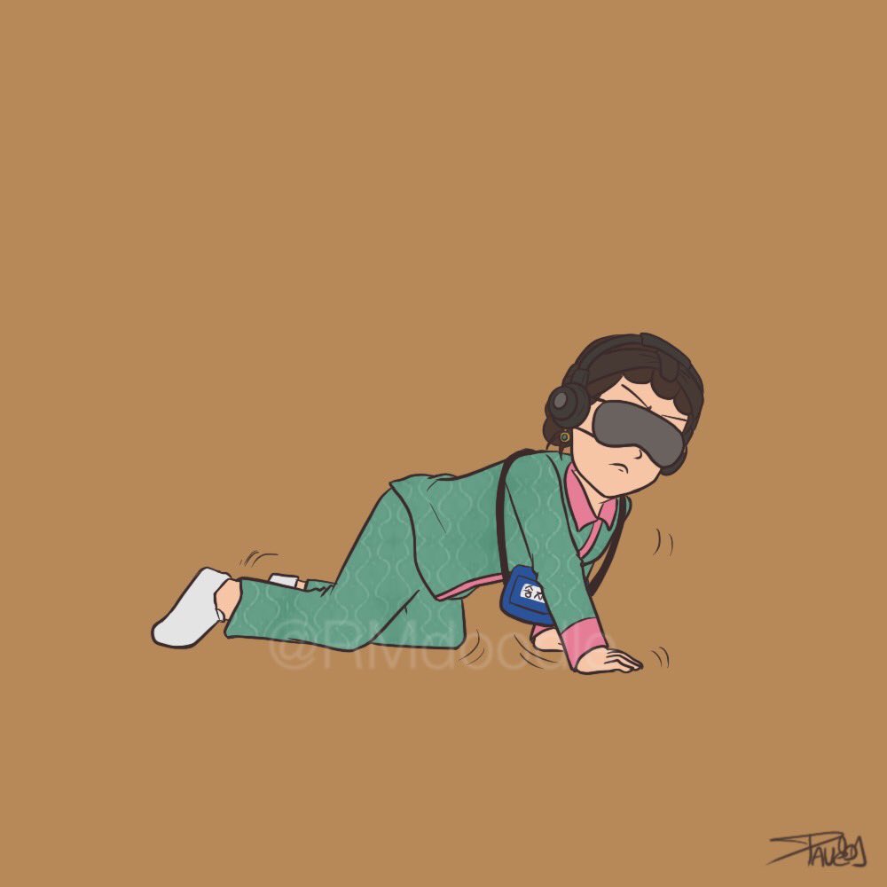 Running Man Doodles tweet media