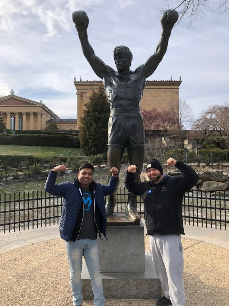agcloudscomic's tweet photo. #agilecloudscomic #agilecloudconsulting & #dazeworks Standing Toe to Toe with some of The Greatest of Champions. Our Own Mr. Vinay & Mr. Sharif showing they have what it takes to go The Distance https://t.co/oDcQmFO4CR