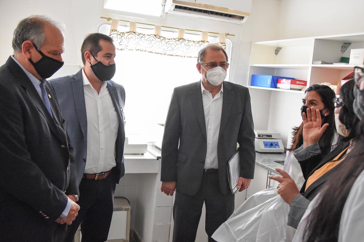 tassanoeduardo's tweet photo. Los vecinos del #SanGerónimo ya cuentan con un laboratorio de primer nivel en la Sala de Atención Primaria de la Salud Dr. Rawson, donde reinauguramos esta importante área para brindar más servicios 🏥 https://t.co/NZeQP0vhVr