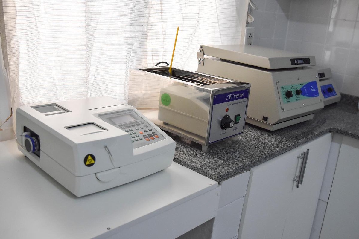 tassanoeduardo's tweet photo. Los vecinos del #SanGerónimo ya cuentan con un laboratorio de primer nivel en la Sala de Atención Primaria de la Salud Dr. Rawson, donde reinauguramos esta importante área para brindar más servicios 🏥 https://t.co/NZeQP0vhVr