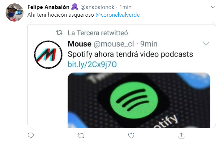 BigRadioCL's tweet photo. Ahí los tweets originales de Felipe Anabalón hacia la gente de @ESDH_cl. Destruyó Big Radio por hablar tonteras y ahora está haciendo lo mismo estando en @zappingtvla #ZappingMusic #DestacadoZapping #CortaElCable https://t.co/qvuKnUpAQ9
