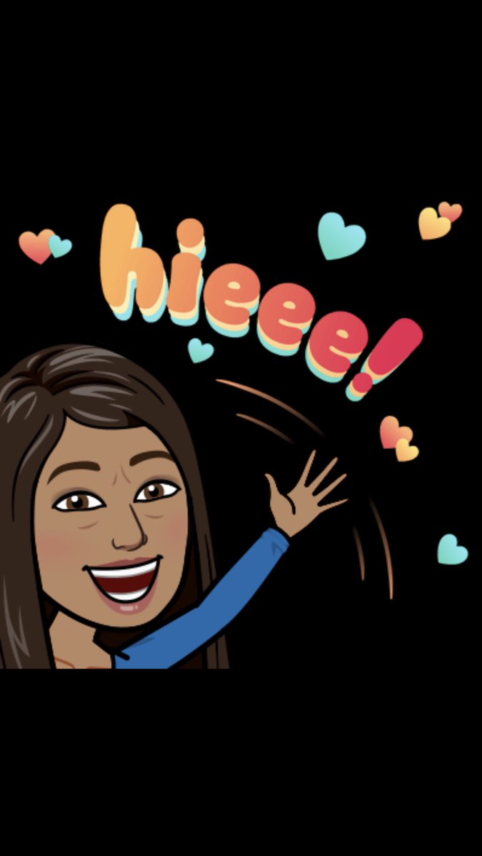 Did you guess Mrs. Naughten for our staff bitmoji yesterday?  If so you were correct!  Can you guess this staff member?  She is a great listener and helps us solve problems!