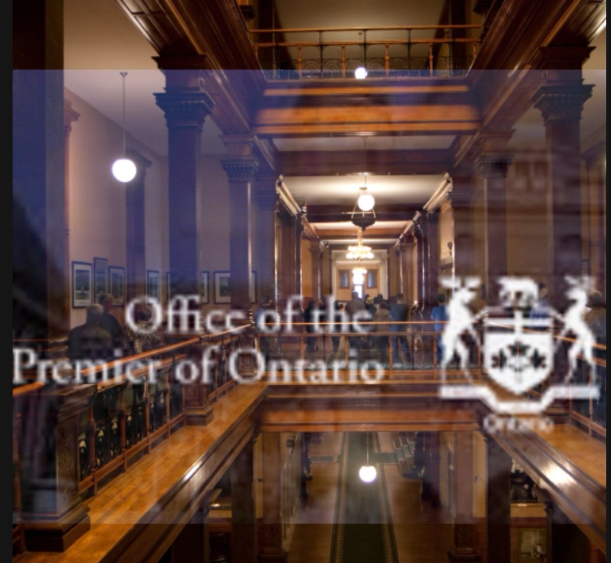 But he's not you or me.*He's the Premier of Ontario.*We don't have his power. We are spectators and observers.He has all the power. He alone can spark mass death or prevent it and save lives. That's how much power he has.