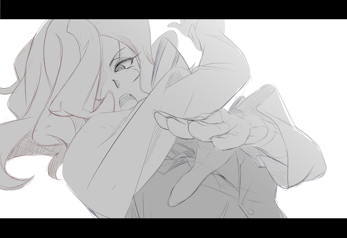 毎日お絵かき1017日目 
「先手必勝ッ!
    派手に行くッ!!」」
#シンフォギア 