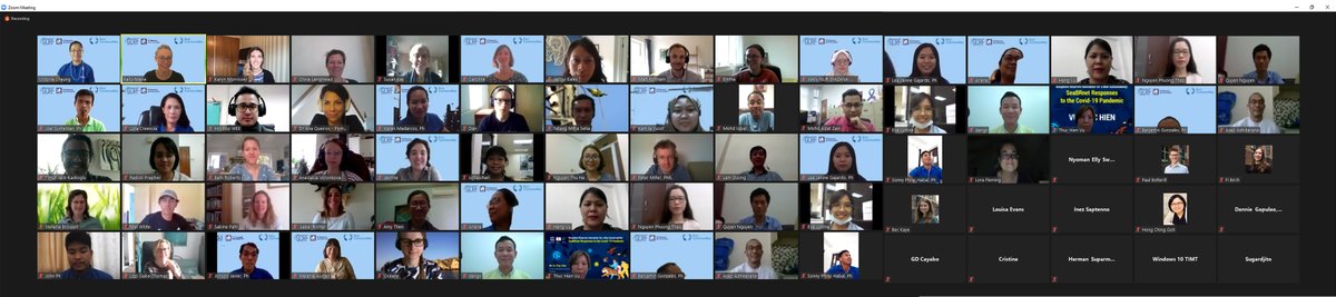 vikki_vikster's tweet photo. Wow time flies! 6th and final day of our 3rd @GCRF @BlueCommunities annual meeting today #BlueComms2020 with project sessions on #wellbeing benefits of coastal living and #systematic scenario planning for after the pandemic &amp; wrap up #CapacityBuilding #Legacy #NextSteps #SEAsia https://t.co/UIPZVgV8OO
