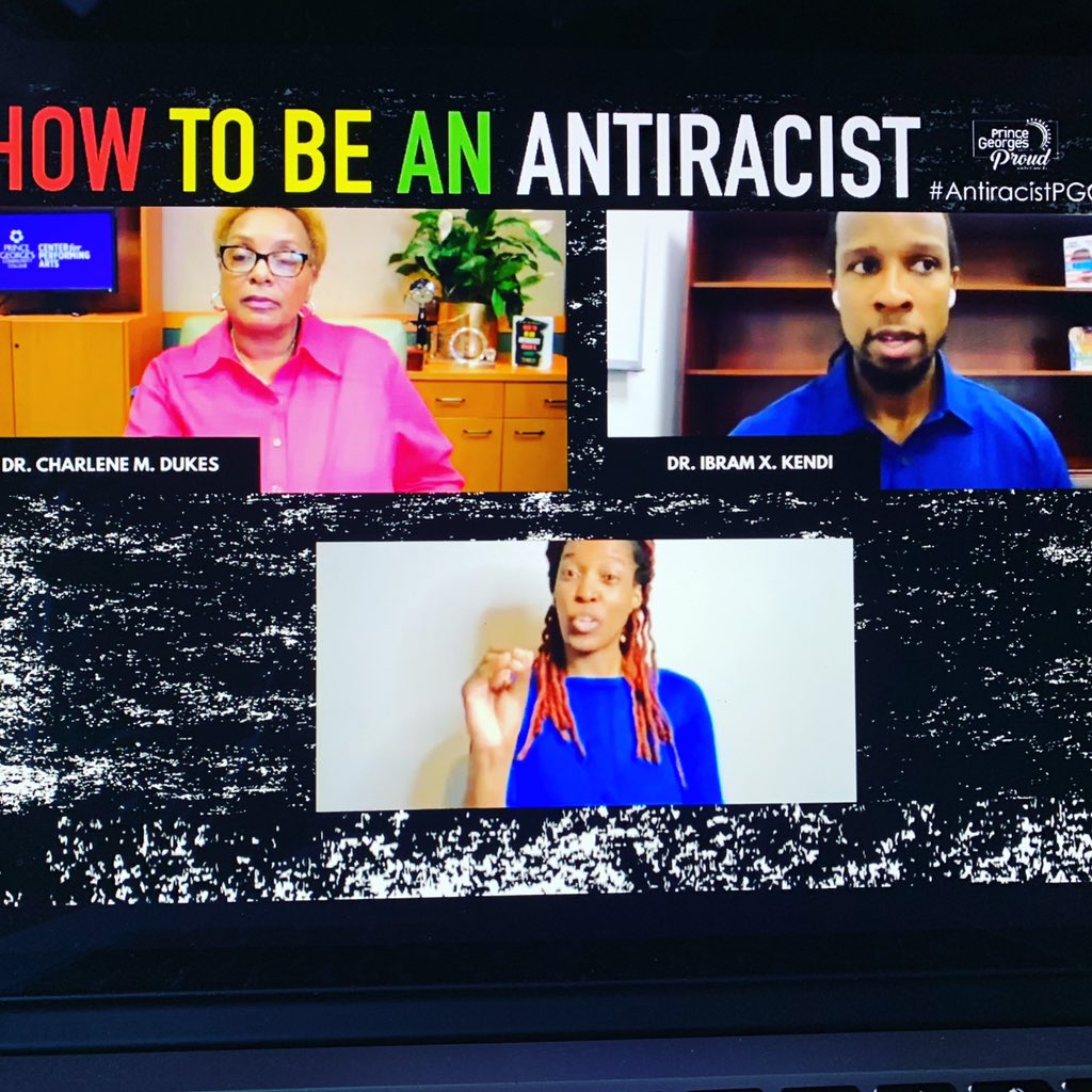 china93doll's tweet photo. Two amazing workshops for #antiracism and people who are #TeachingWriteNow who are listening, learning, evolving, and “signing up for a lifetime of struggle” as  @BLoveSoulPower invites us. https://t.co/LNc8Uga6W9