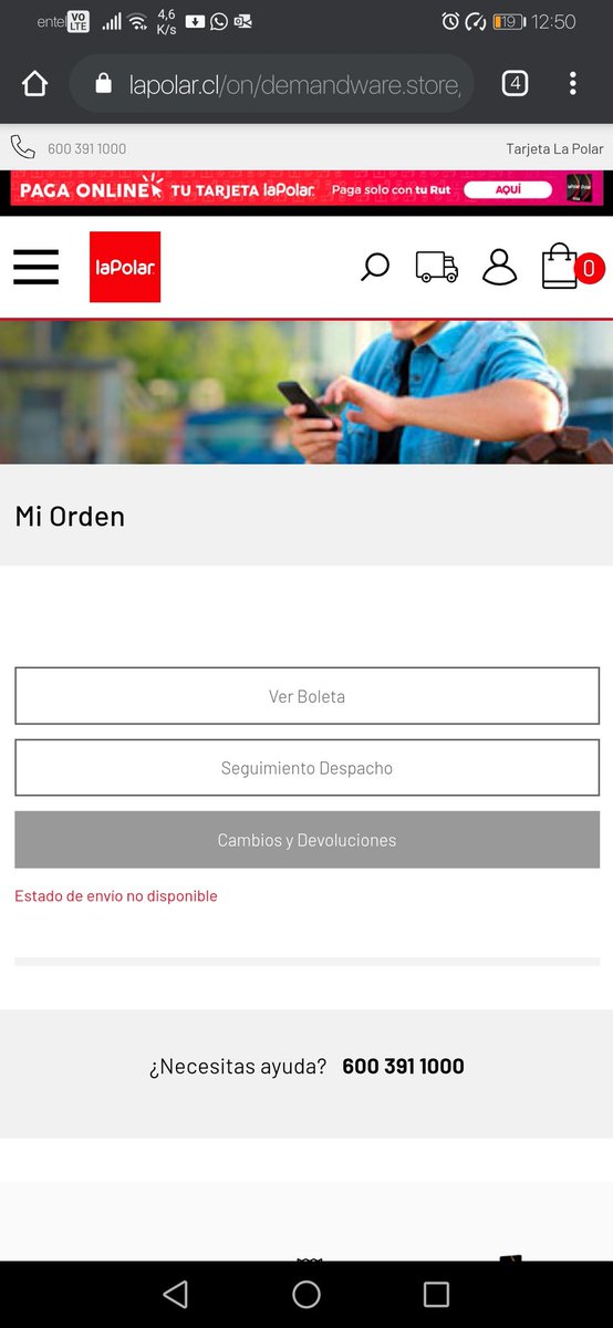 educard's tweet photo. @lapolarchile El 23 de mayo hice unas compras aprovechando el 2 x1..solo  llegaron unas pocas cosas ..he tratado de comunicarme pero no hay caso..además ahora reviso el seguimiento y me dice que no existe..como tan poco serios 😖 https://t.co/4NulWeG6tA