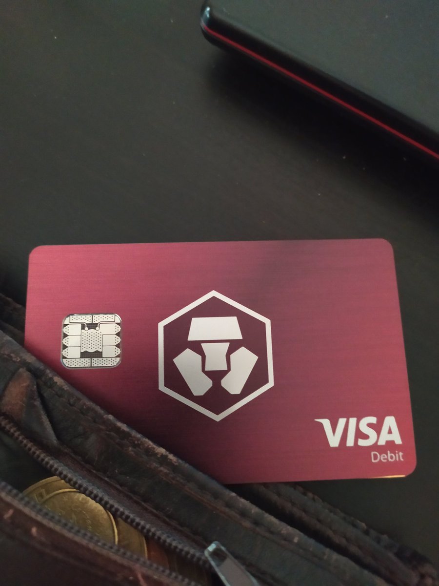 CryptoChencho's tweet image. Ha llegado, It's here!!! 😄😄😄@cryptocom #rubygang $CRO #pasiveincome #cashback #visa #moneyback #cryptocurrencies #Criptomonedas