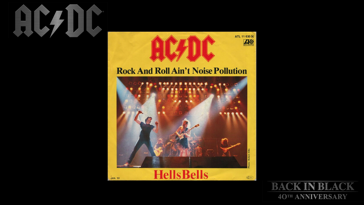 Here's another great single cover from Germany! 🔥⚡️#backinblack40