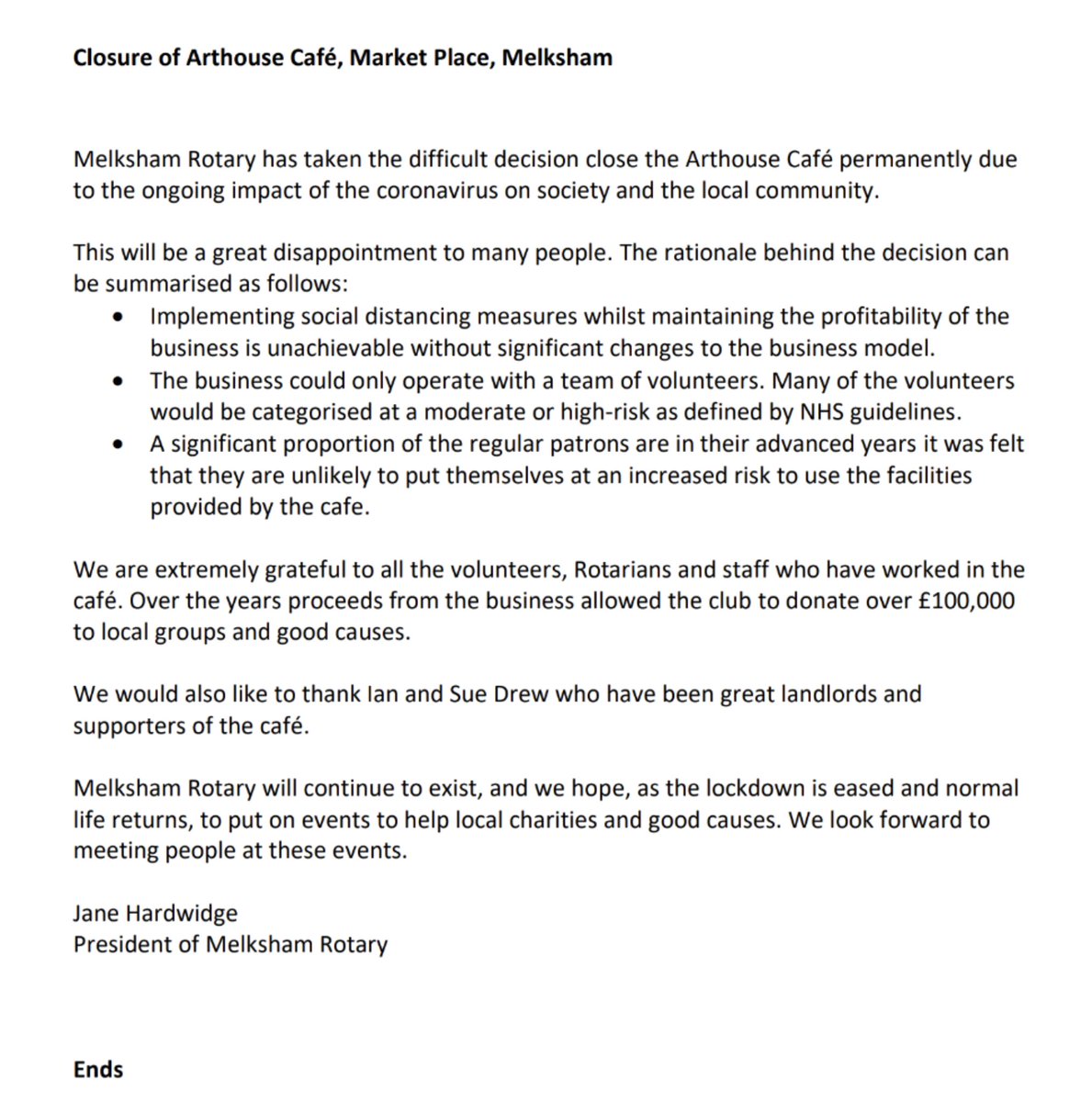 Melksham Rotary tweet media