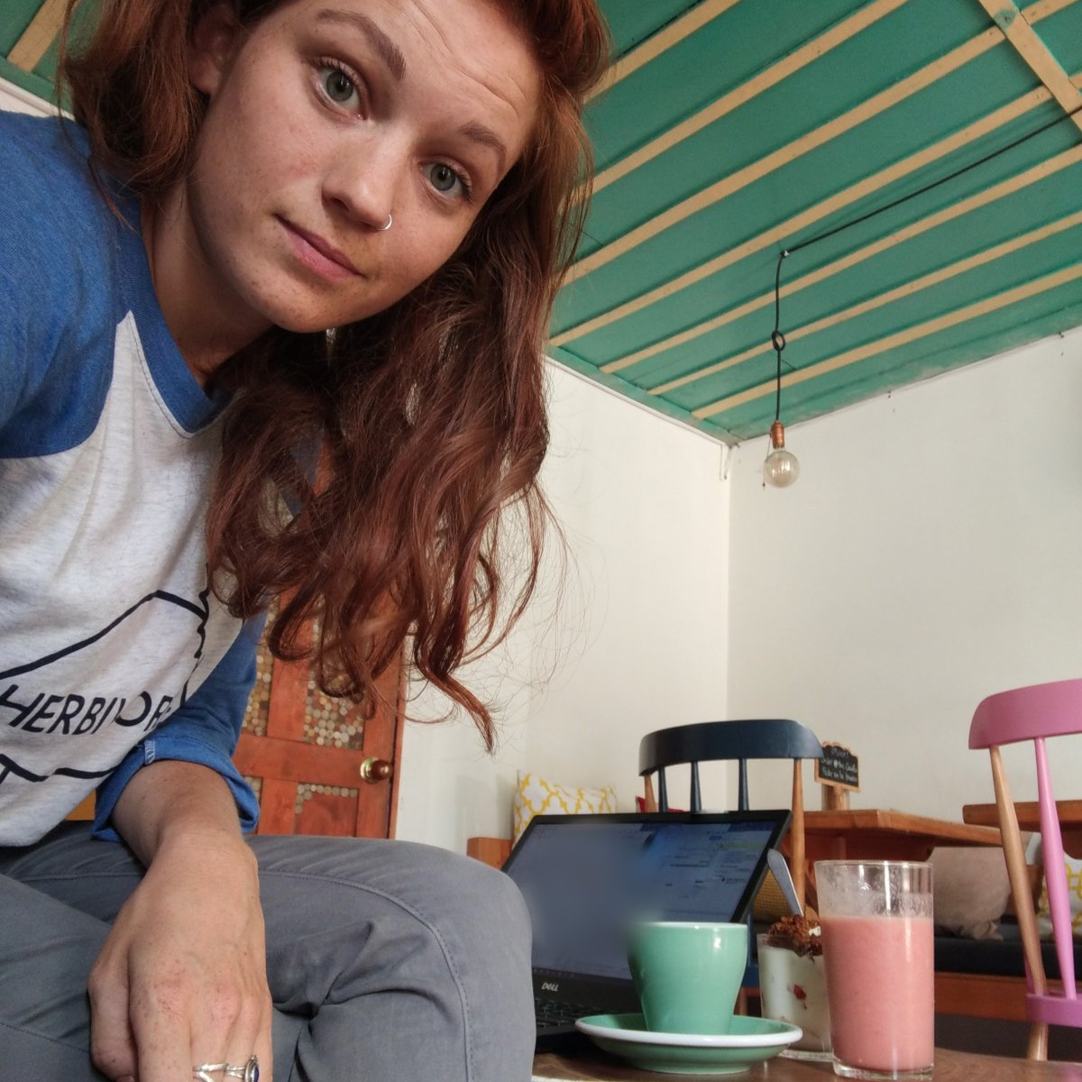 dumontandi's tweet photo. Taking a short break. I mentioned in my last blog post how I used to hide out in the office with the newspaper! #introvert #sometimesextrovert #andiPE
.
.
.
.
#blogpost #covid #covidlife #lifeinlockdown #science #smoothies #colombia #takeabreak https://t.co/NBeJoEVFt1