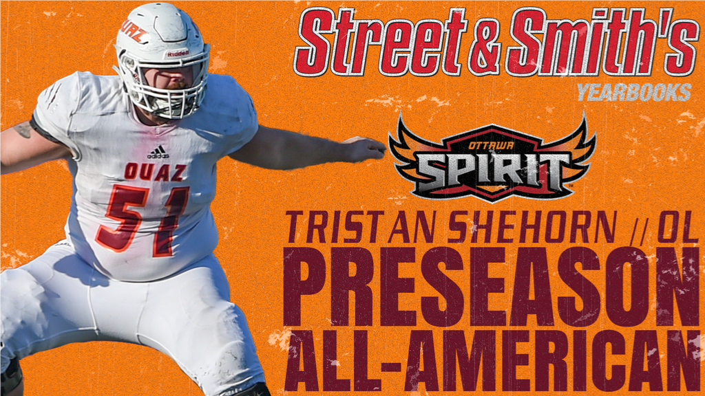 OUAZSpirit's tweet photo. Tristan Shehorn from @OUAZFootball has been named to the Street &amp; Smith's College Football Yearbook (@SSyearbooks) Preseason All-America Team.

📰: https://t.co/NbisH2kNjX

#WeAreOUAZ #OUAZfootball https://t.co/2nA4seJpwZ
