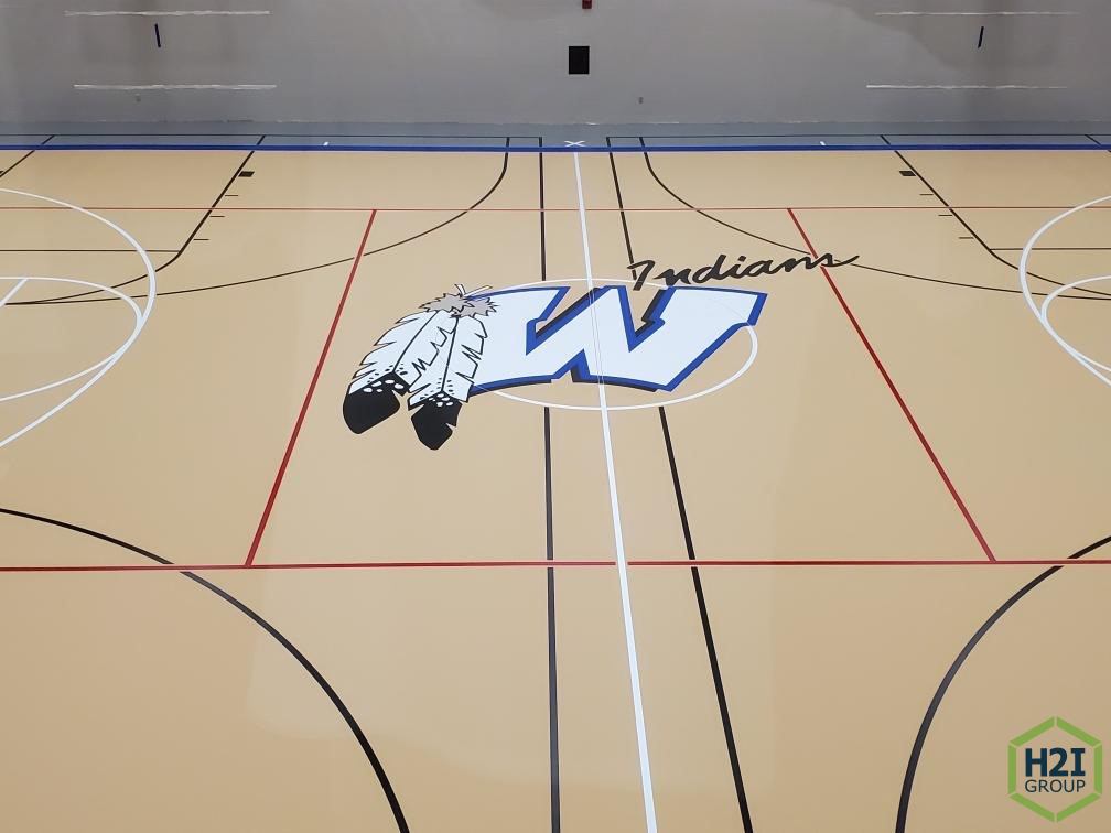Check out our athletic flooring installed at Winnebago Public Schools! Pulastic has become a customer favorite among facilities that require affordable multi-purpose sports flooring without sacrificing quality. Learn more: haldemanhomme.com/flooring-synth… <a href="/CWPArchitects/">CWP Architects</a> <a href="/BagoAthletics/">Winnebago Athletics</a>