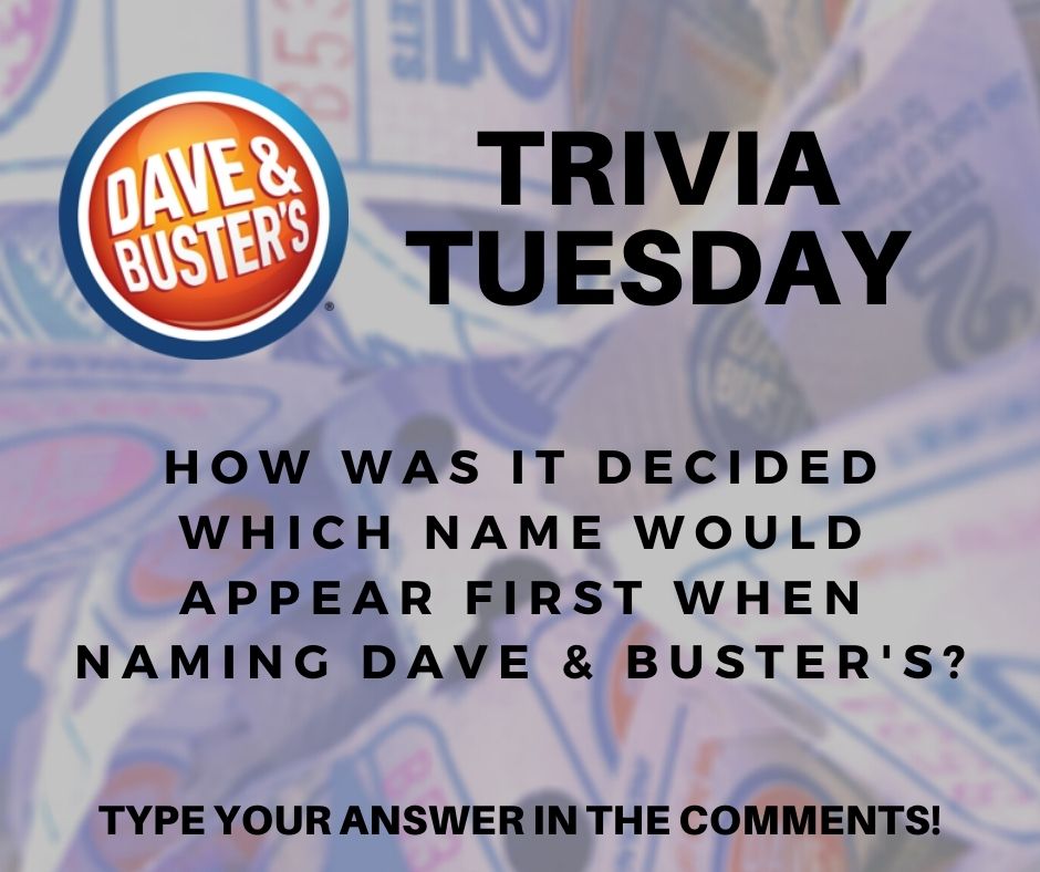 Meagfrancisco's tweet photo. Let's have some FUN! How well do you know @DaveandBusters ? #WeRunTheFun #WhereWorkIsPlay #NowHiring https://t.co/fjBW2dZnZO https://t.co/sJFhUEfcYH