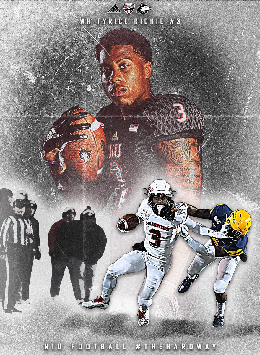 NIU_Football's tweet photo. Tough times don’t last...tough people do💪🏽
 #tyricetuesday @TyriceRichie3 https://t.co/FqRgoMGZS3