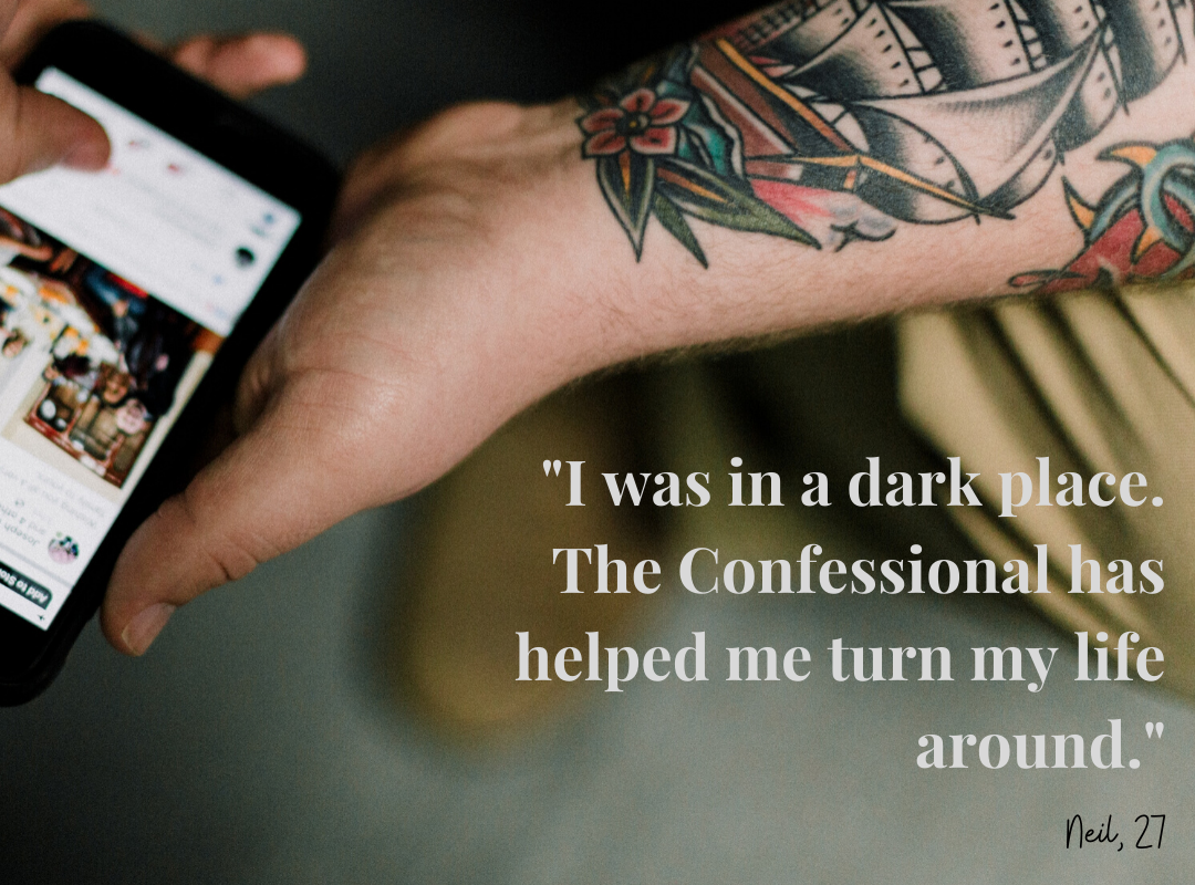 AppConfessional's tweet photo. We love hearing from our users! How has The Confessional helped you? #transformationtuesday https://t.co/pYRJsMTYfp