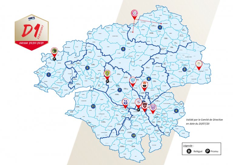 #Championnats #20202021 
Le groupe de la D1 feminine du 44