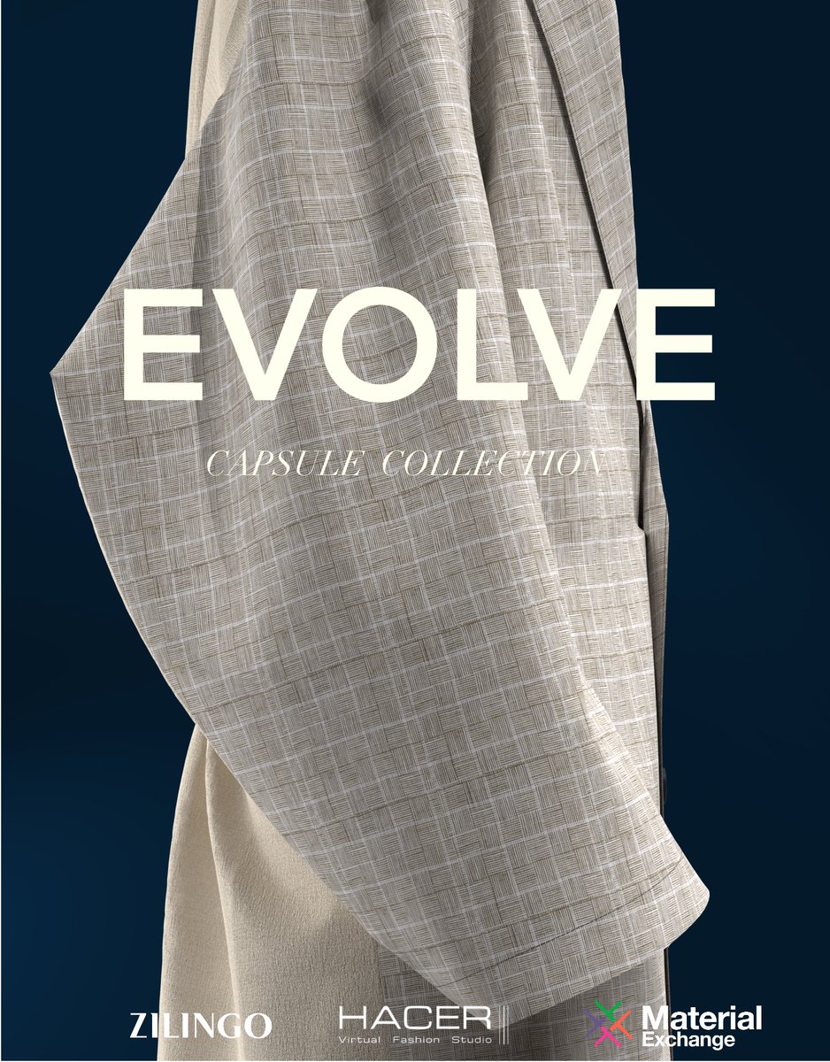 MariaRuanomad's tweet photo. "EVOLVE" is a new work with which I am very excited, a collaboration with @material_exchange+@zilingo. It will be presented in the coming days at the event "The Digital Material Show" +@wearepremierevision Sport, and which will include brands such as @Nike @PUMAGroup @UnderArmour https://t.co/xKA9RZiocs