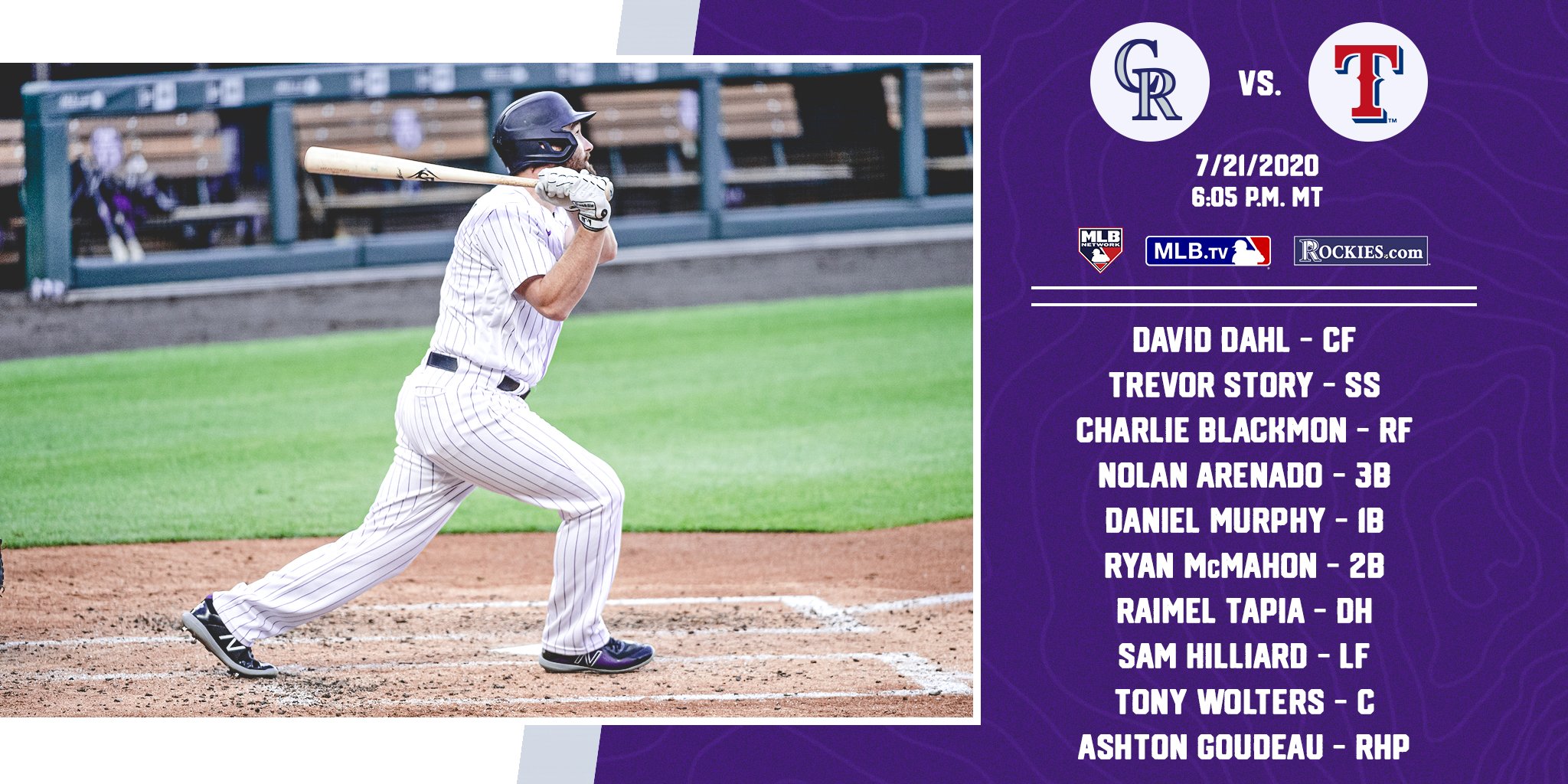 baseball team with purple uniforms